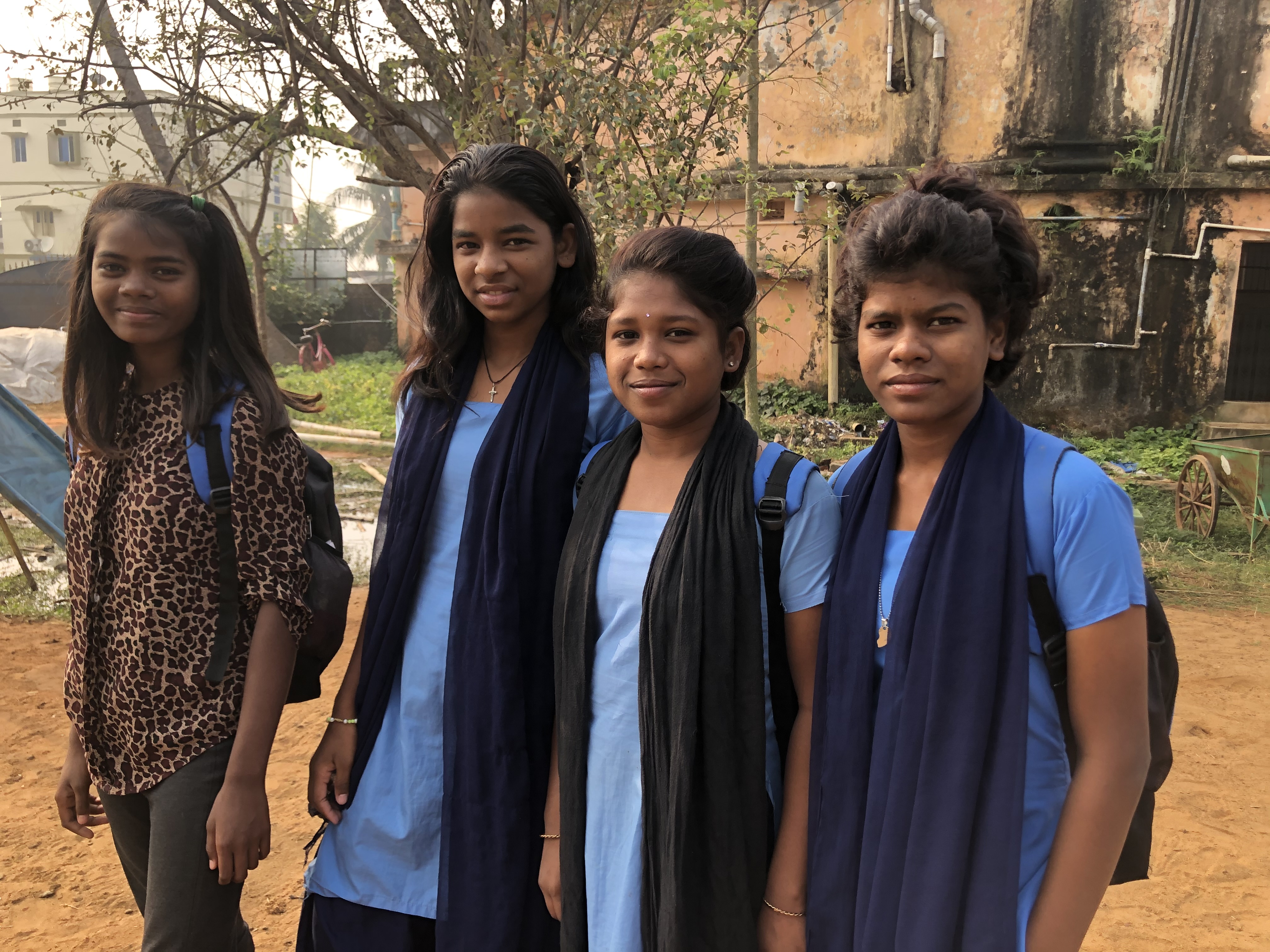 PUSS girls at school